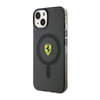 Ferrari Transluzentes MagSafe - iPhone 14 Gehäuse (Schwarz)