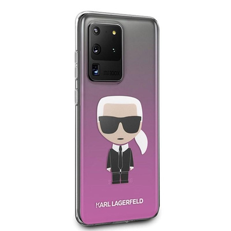 Karl Lagerfeld Ikonik - Samsung Galaxy S20 Ultra Case (pink)