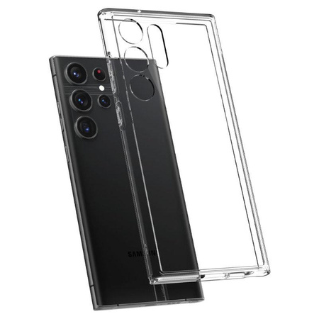 Spigen Ultra Hybrid - Etui pour Samsung Galaxy S23 Ultra (Transparent)