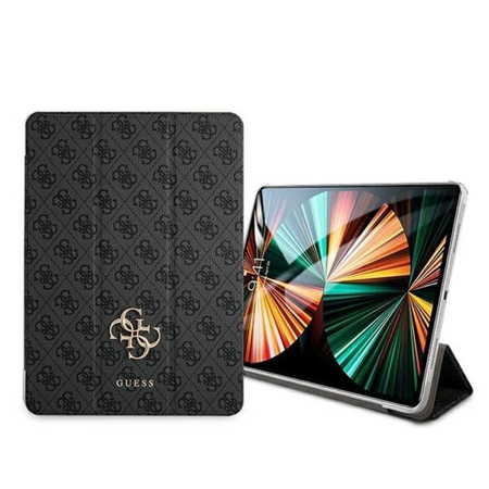 Guess 4G Big Metal Logo - iPad Pro 12.9" Case 2021 (šedá)