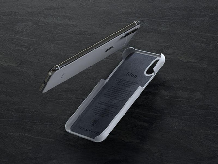 Nordic Elements Original Idun - Materialhülle iPhone Xs / X (Hellgrau)