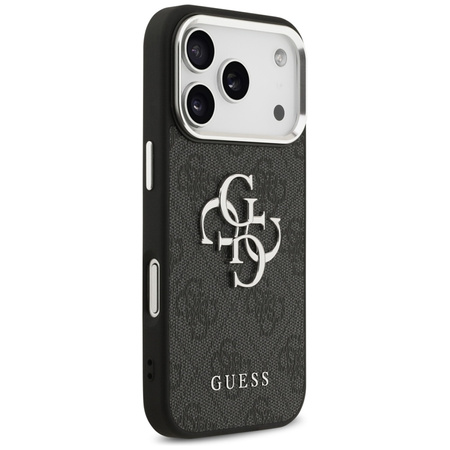 Guess 4G Big 4G Classic Logo - Case iPhone 17 Pro (Black / Silver)