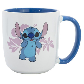 Disney Stitch - Collection de fleurs tasse en céramique dans un coffret cadeau 380 ml