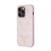 Guess Crossbody 4G Metal Logo - Coque iPhone 14 Pro (rose)
