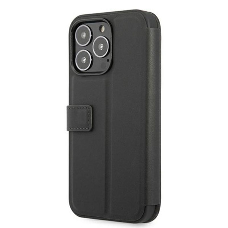 BMW Booktype M Carbon Stripe - Coque iPhone 13 Pro Max (noir)