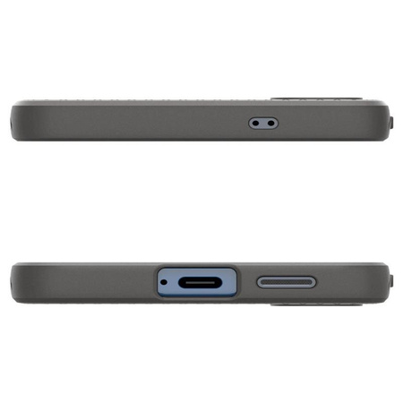 Spigen Liquid Air - Etui do Samsung Galaxy S25+ (Marble Grey)