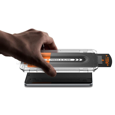 Spigen GLAS.TR EZ Fit Pro - Verre trempé pour Samsung Galaxy S25 Edge