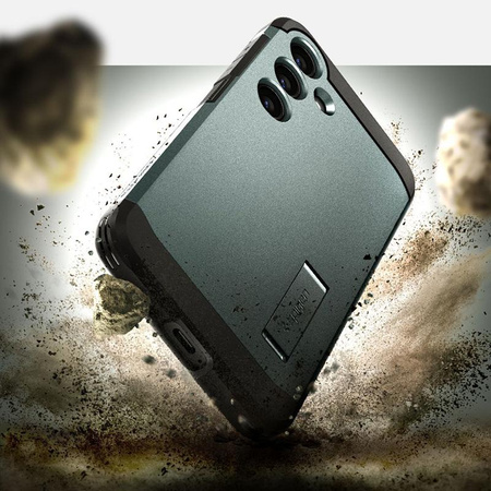 Spigen Tough Armor - tok Samsung Galaxy S24 (mélységzöld)