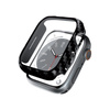 Crong Hybrid Watch Case - Case with Glass for Apple Watch 45mm (Carbon)