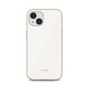 Moshi iGlaze Slim Hardshell Case - iPhone 13 Hülle (SnapTo System) (Perlweiß)