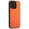 Karl Lagerfeld Perforated Allover - Coque pour iPhone 13 Pro Max (Orange)