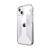 Speck Presidio Perfect-Clear with Grips - iPhone 13 Case with MICROBAN Coating (Clear)