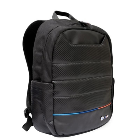 BMW Carbon&Nylon Tricolor - 16" Notebook-Rucksack (schwarz)