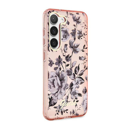 Guess Flower Collection - Etui Samsung Galaxy S23+ (rose)