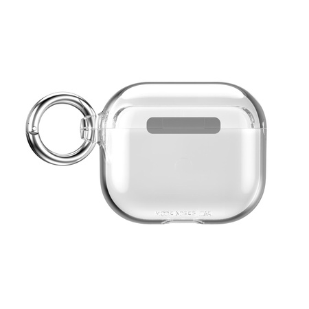 Speck Presidio Clear - Apple AirPods 3 Case with Microban Antimicrobial Protection (Clear)