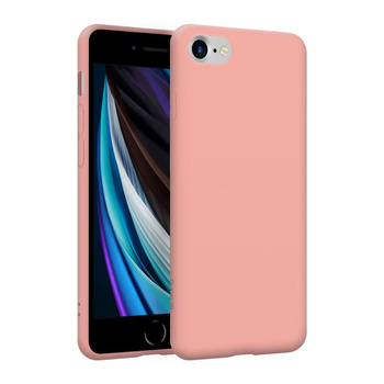 Crong Color Cover - Coque iPhone SE (2022/2020) / 8 / 7 (rose sable)