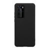 ETUI CZARNE SILIKONOWE DO HUAWEI P40 PRO, Crong Eleganckie, z Mikrofibrą