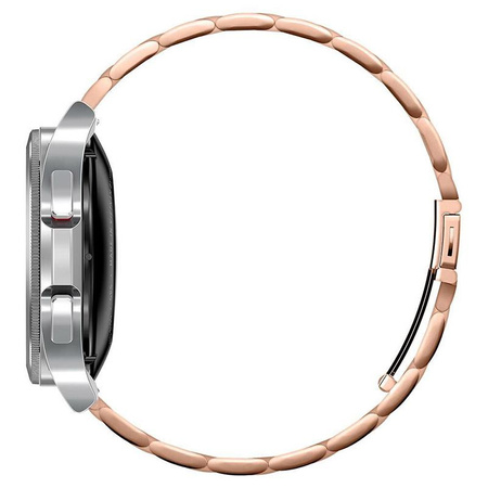 Spigen Modern Fit szalag - karkötő Samsung Galaxy Watch 4 / 5 / 5 Pro / 6 (rózsaszín arany)