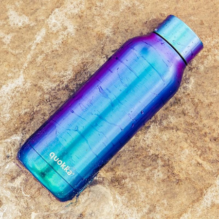 Quokka Solid - Butelka termiczna ze stali nierdzewnej 630 ml (Neo Chrome)