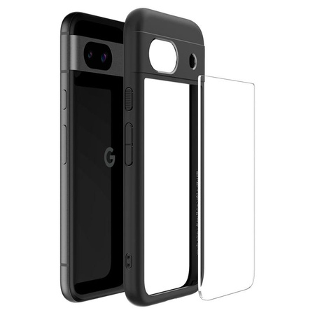 Spigen Ultra Hybrid - Gehäuse für Google Pixel 8A (Schwarz matt)