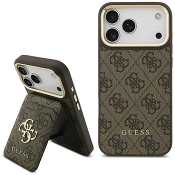 ETUI DO IPHONE 17 PRO MAX do MAGSAFE GUESS + PORTFEL MAGNETYCZNY ZESTAW