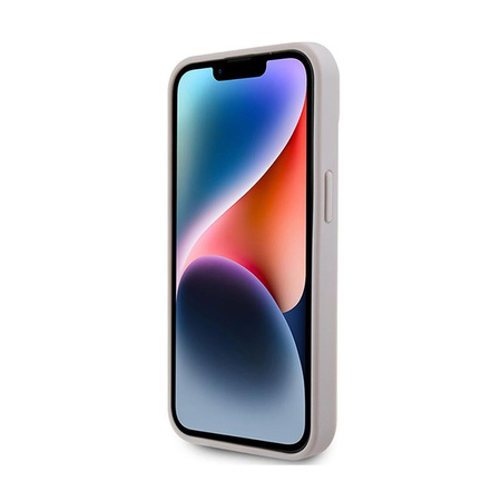 Guess Crossbody 4G Metal Logo - iPhone 15 Plus Case (pink)