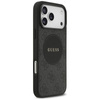 ETUI DO IPHONE 17 PRO MAX do MAGSAFE GUESS ORYGINALNE CZARNE SKÓRZANE MODNE