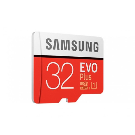 Samsung MicroSDHC Evo+ - 32GB Class 10 UHS-I U1 95/20 Mbps Speicherkarte mit Adapter
