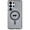 Karl Lagerfeld Button Karl Head Printed Logo MagSafe - Pouzdro pro Samsung Galaxy S25 Ultra (Černé)