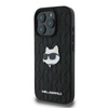 Karl Lagerfeld Monogram Choupette Head Pin - iPhone 16 Pro Max Hülle (schwarz)