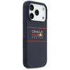 Red Bull Silicone Horizontal Centered Logo MagSafe - iPhone 17 Pro Case (Navy Blue)