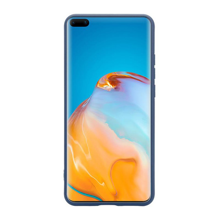 Crong Color Cover - Etui Huawei P40 (bleu)