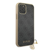 Guess 4G Charms Kollektion - iPhone 12 Pro Max Tasche (grau)