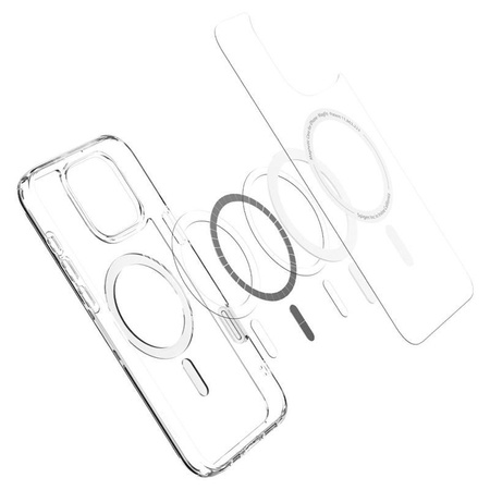 Spigen Ultra Hybrid T MagSafe - Coque pour iPhone 16 Pro (Blanc)