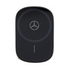 Mercedes Silver Star MagSafe - Mágneses autós tartó 15W vezeték nélküli töltéssel (fekete)