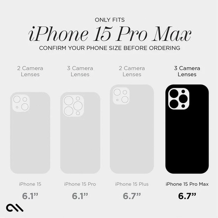 Pouzdro Case-Mate Floral Gems MagSafe - iPhone 15 Pro Max (zlaté)