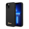 Guess Silicone Vintage - Coque iPhone 14 (noir)