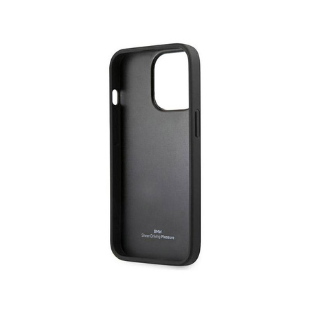 BMW M Kollektion Dreiecke - iPhone 13 Pro Max Tasche (schwarz)