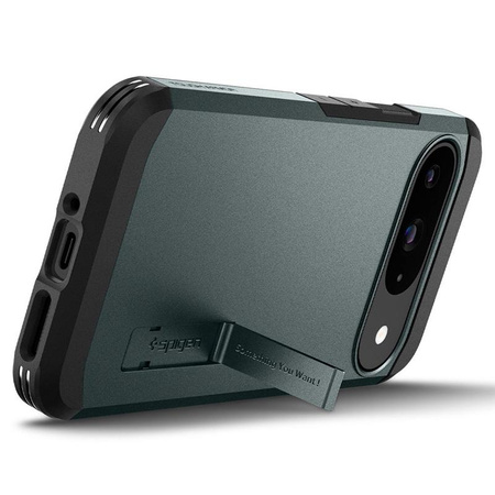 Spigen Tough Armor - pouzdro pro Google Pixel 9 / 9 Pro (Abyss Green)