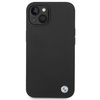 BMW Liquid Silicone Case Metal Logo - iPhone 14 Plus Case (Black)