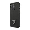 Guess Saffiano Triangle Logo Case – Etui iPhone 14 Pro (czarny)