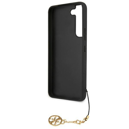 Kolekce Guess 4G Charms - pouzdro pro Samsung Galaxy S22+ (šedé)