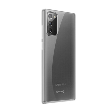 Crong Crystal Slim Cover - Étui pour Samsung Galaxy Note 20 (Transparent)