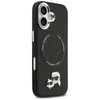 Karl Lagerfeld Karl & Choupette Pins MagSafe - Case for iPhone 17 (black)