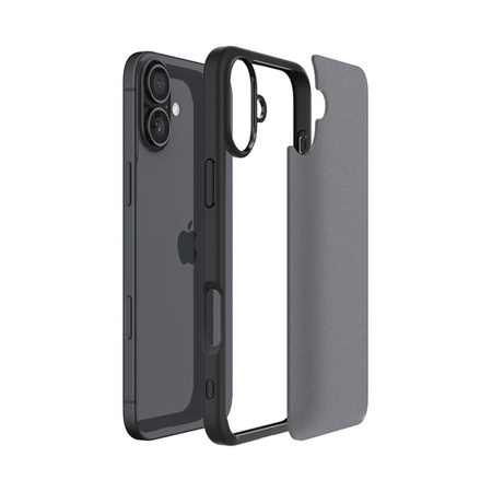 SPIGEN ULTRA HYBRID IPHONE 16 FROST BLACK