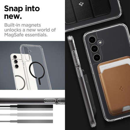 Spigen Ultra Hybrid OneTap Ring MagSafe - étui pour Samsung Galaxy S23 FE (Noir)