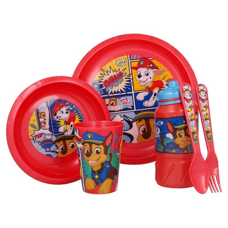 Paw Patrol - Zestaw naczyń 6 elementów Psi Patrol