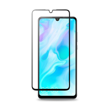 Crong 7D Nano Flexible Glass - Verre hybride 9H pour l'ensemble de l'écran du Huawei P30 Lite
