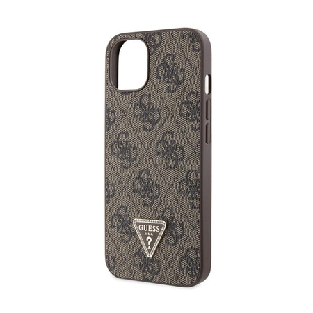 Guess Crossbody 4G Metal Logo - iPhone 13 Case (brown)