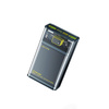 WEKOME WP-321 Vanguard Series - Powerbank 20000 mAh Super Charging PD 20W + QC 22.5W (Schwarz / Transparent)